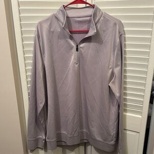 Hickey Freeman Purple Pullover 1/4 zip LIKE NEW Men’s L